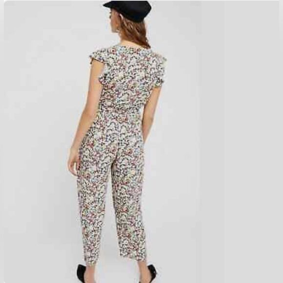Free People Floral Jumpsuit - Picture 2 of 6